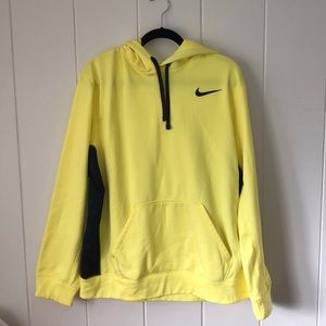 Nike Therma Fit sweatshirt - size Large- yellow